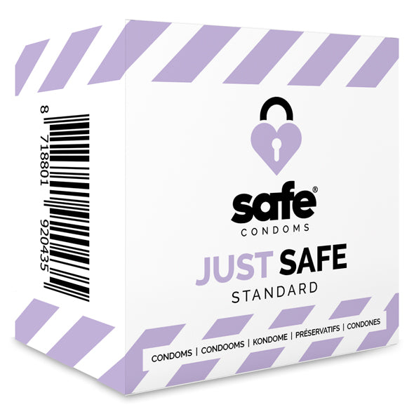 SAFE - Préservatifs Just Safe Standard (5 pièces)
