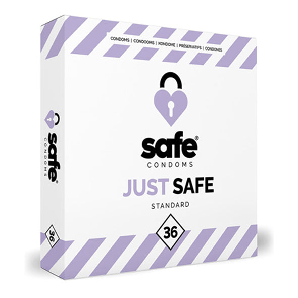 SAFE - Préservatifs Just Safe Standard (36 pièces)