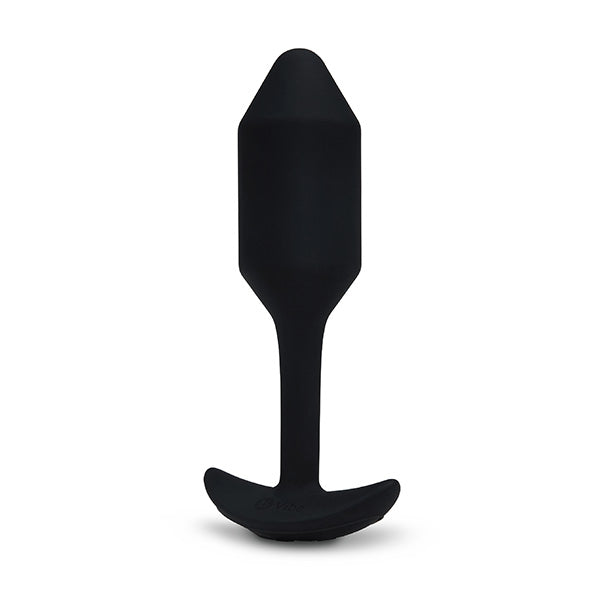 B-Vibe - Vibrierender Snug Plug 2 (M) Schwarz