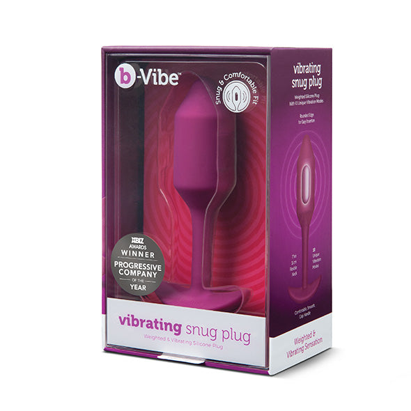 B-Vibe - Vibrating Snug Plug 2 (M) Pink