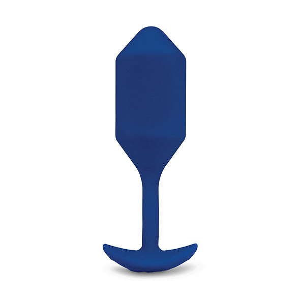 B-Vibe - Vibrating Snug Plug 4 (XL) Blue
