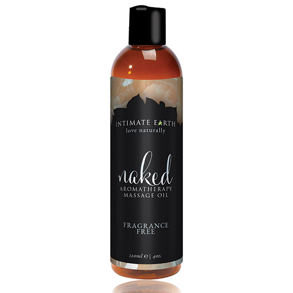 Intimate Earth - Huile de Massage Naked Sans Parfum 120 ml