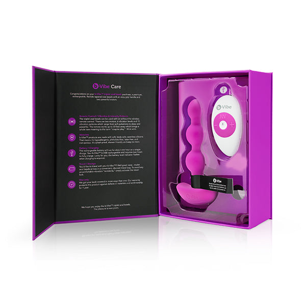 B-Vibe - Triplet Analkugeln Fuchsia