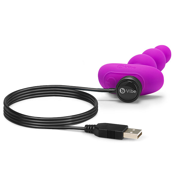 B-Vibe - Triplet Analkugeln Fuchsia