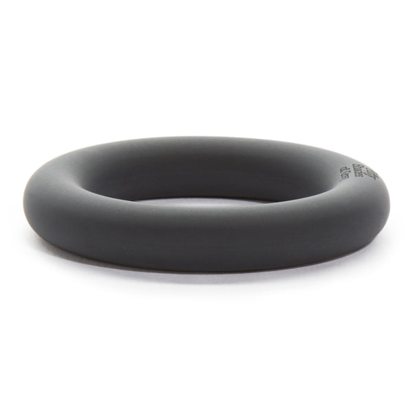 Fifty Shades of Grey - Siliconen Cock Ring Zwart
