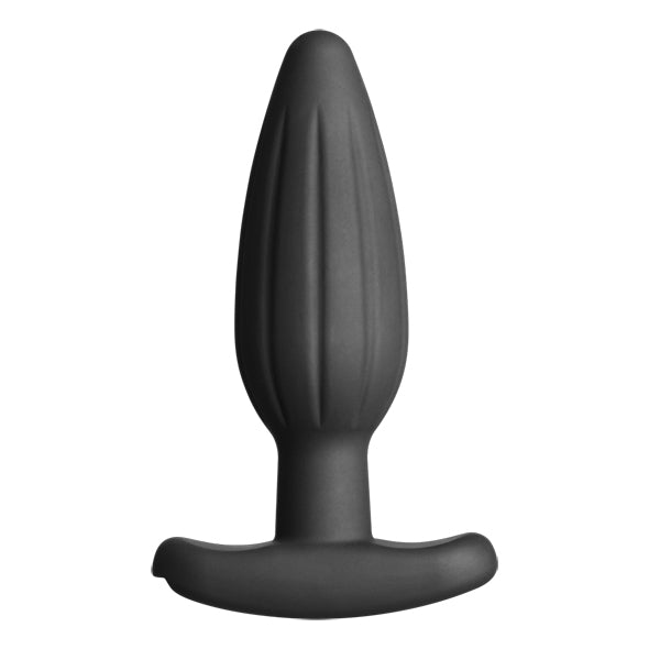 ElectraStim - Plug anal à bascule en silicone noir moyen