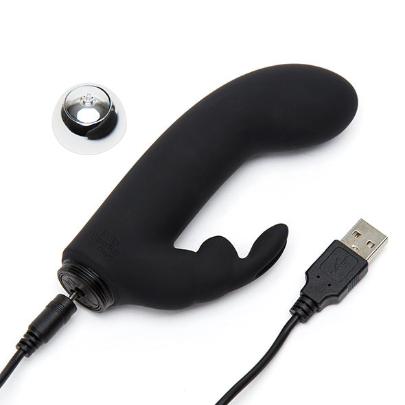 Fifty Shades of Grey - Greedy Girl Oplaadbare Mini Rabbit Vibrator