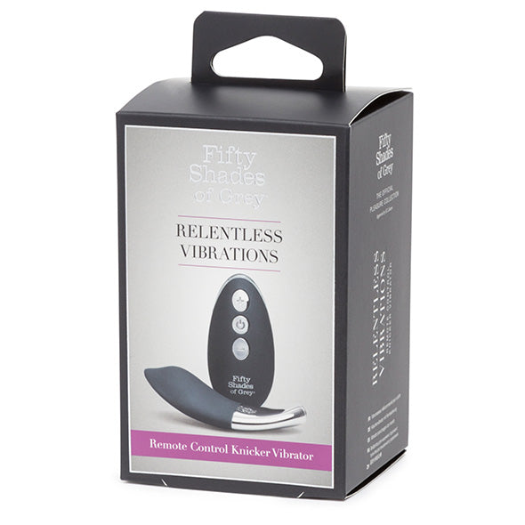 Fifty Shades of Grey - Vibrations Relentless Vibrations Télécommande Culotte Vibe