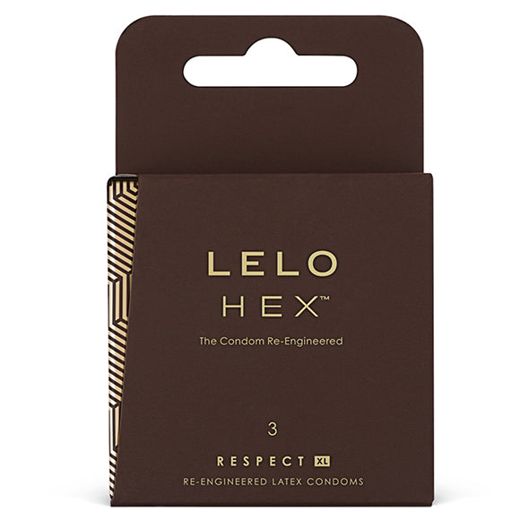 Lelo - Préservatifs HEX Respect XL Pack de 3