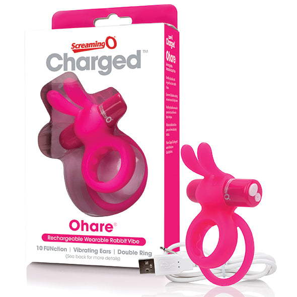 The Screaming O - Charged Ohare Rabbit Vibe Rose