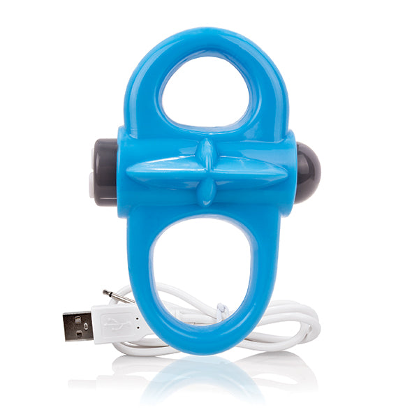 The Screaming O - Charged Yoga Vibe Ring Blau