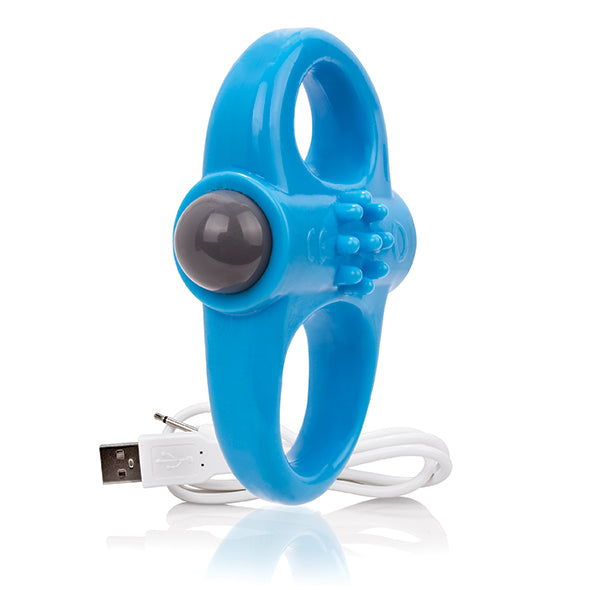 The Screaming O - Charged Yoga Vibe Ring Blau