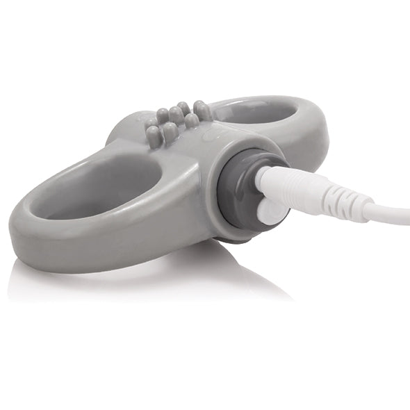 The Screaming O - Charged Yoga Vibe Ring Gris