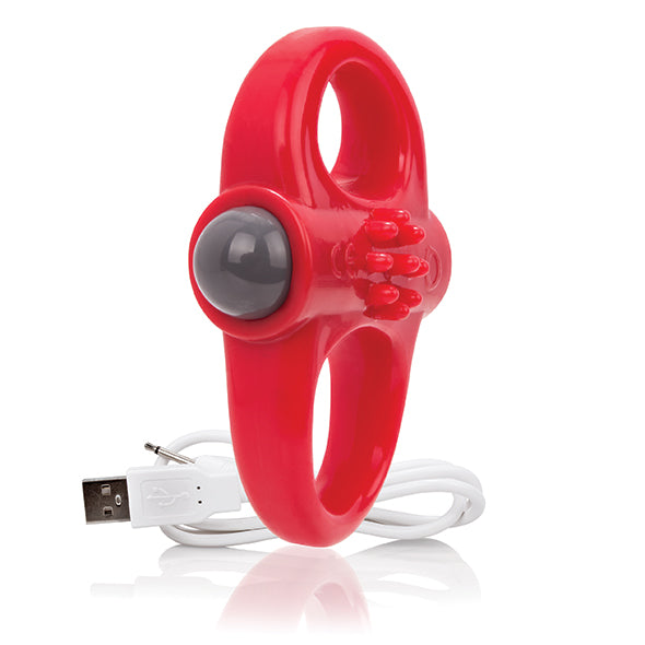 The Screaming O - Charged Yoga Vibe Ring Rouge