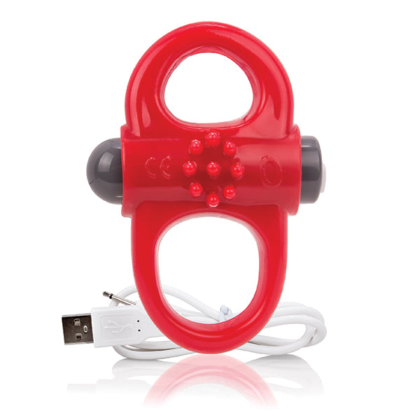 The Screaming O - Charged Yoga Vibe Ring Rouge