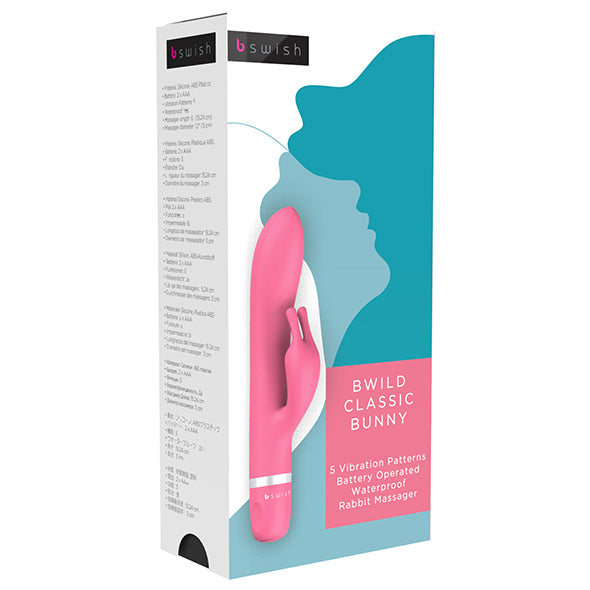 B Swish - bwild Classic Bunny Rabbit Vibrator Roze