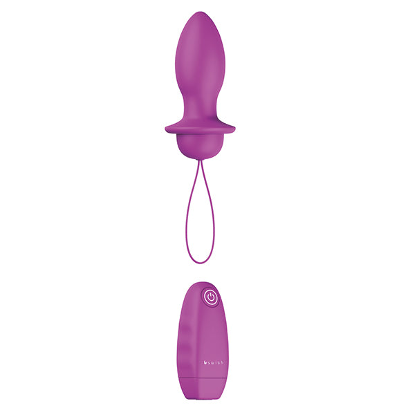 B Swish - bfilled Classic Vibrating Plug Violett