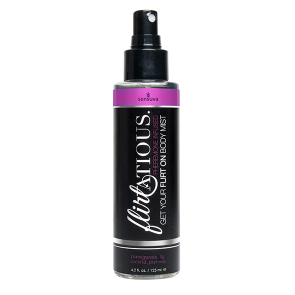 Sensuva - Flirtatious Feromonen Body Mist Granaatappel Kokos &amp; Plumeria 125