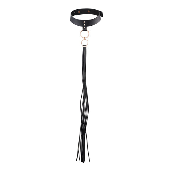 Bijoux Indiscrets - Maze Tassel Choker Zwart