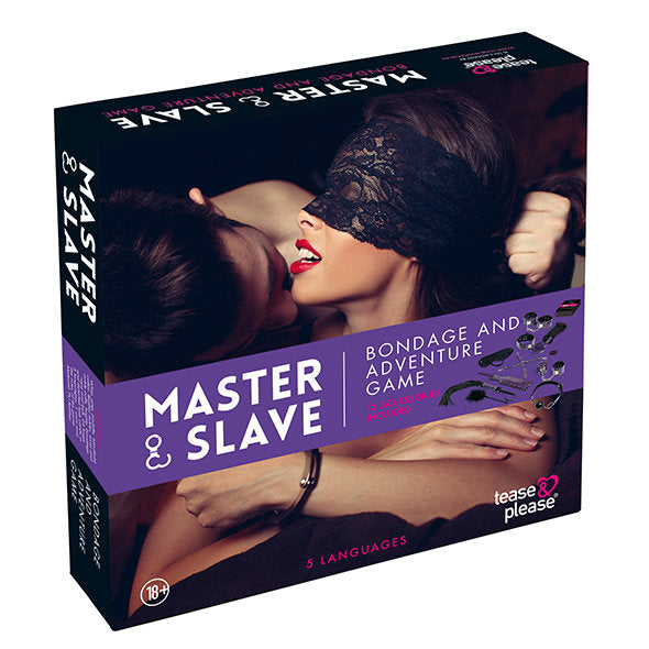Master &amp; Slave Bondage Game Lila (NL-EN-DE-FR-ES-IT-SE-NO-PL-RU)