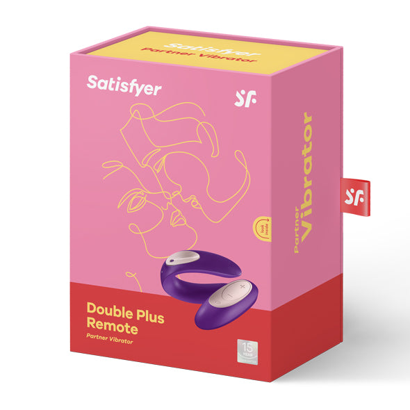 Satisfyer - Vibromasseur partenaire à distance Double Plus