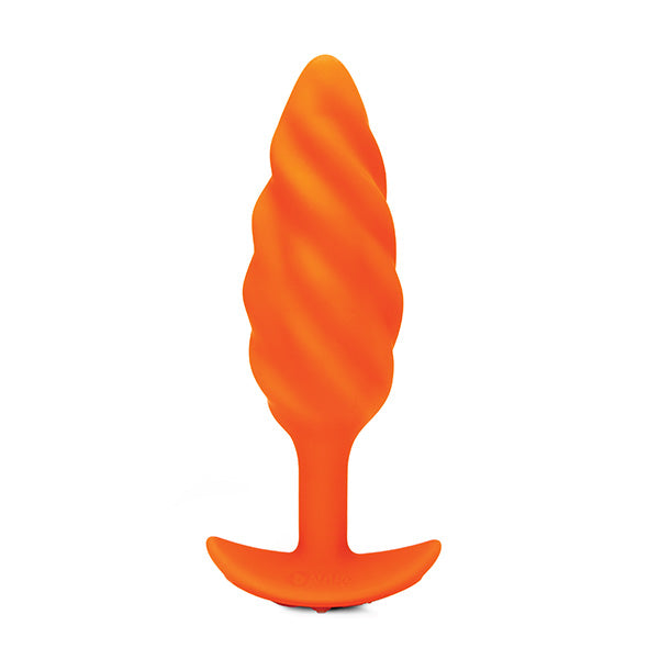 B-Vibe - Textur Plug Swirl Orange