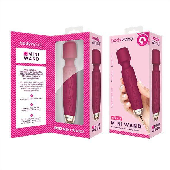 Bodywand - Luxuriöser Mini-USB-Zauberstab Pink