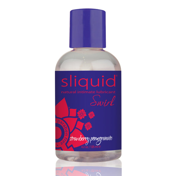 Sliquid - Naturals Swirl Glijmiddel Aardbei Granaatappel 125 ml