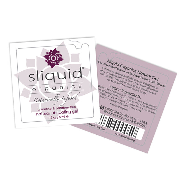 Sliquid - Oreiller Gel Naturel Organics 5 ml