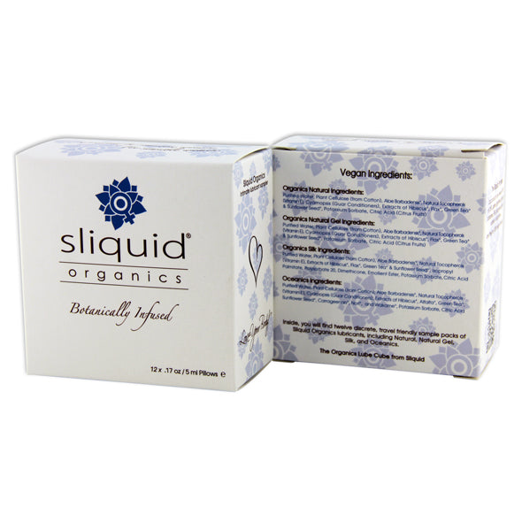 Sliquid - Organics Gleitmittel Würfel 60 ml