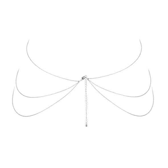 Bijoux Indiscrets - Magnifique 8 Lichaamsketting Zilver