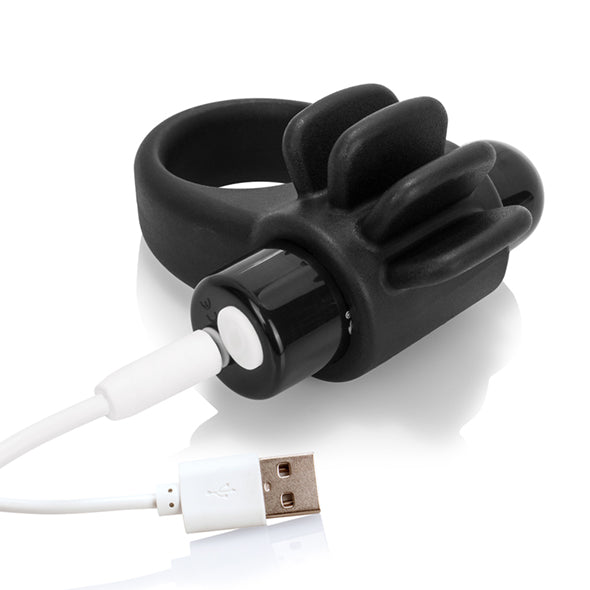 The Screaming O - Charged Skooch Ring Zwart