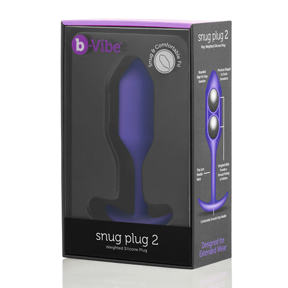 B-Vibe - Snug Plug 2 Violet