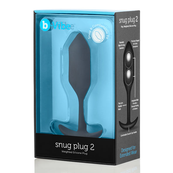 B-Vibe - Snug Plug 2 Schwarz