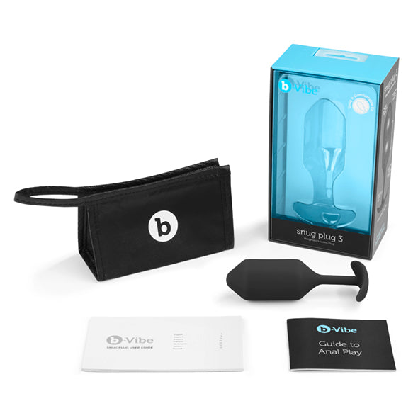 B-Vibe - Snug Plug 3 Black