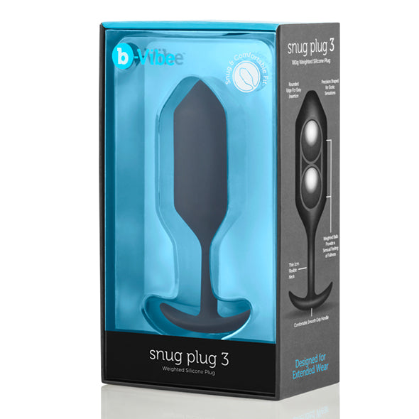 B-Vibe - Snug Plug 3 Black