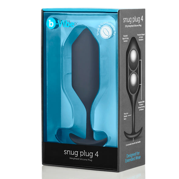 B-Vibe - Snug Plug 4 Black