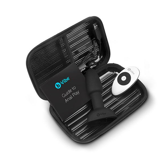 B-Vibe - Prise Télécommande Rimming Petite Noir