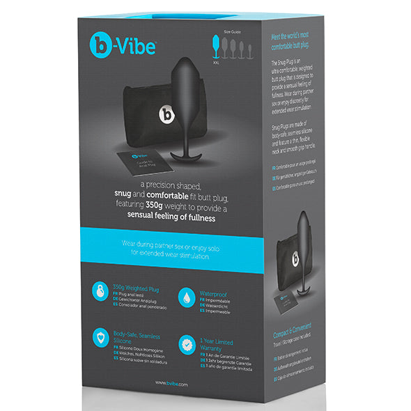 B-Vibe - Snug Plug 5 Schwarz
