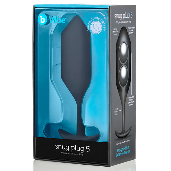 B-Vibe - Snug Plug 5 Schwarz