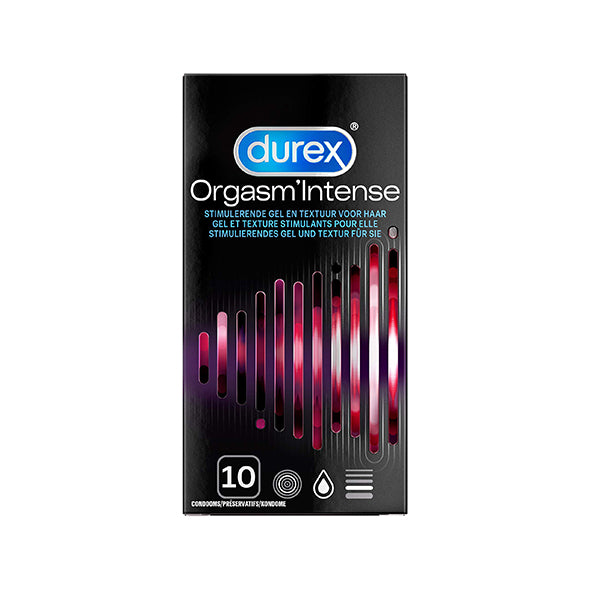 Durex - Préservatifs Orgasm Intense 10 pcs.