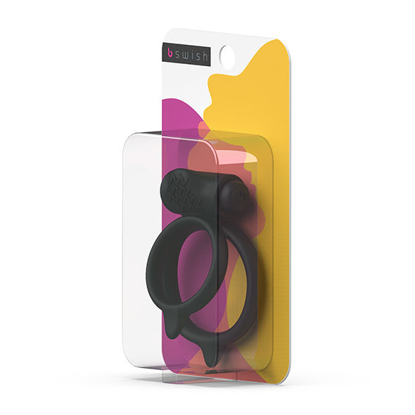 B Swish - bcharmed Basic Plus Dual Penisring Zwart