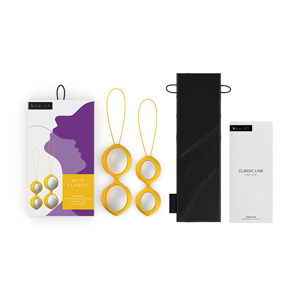 B Swish - bfit Classic Kegel Balls Jaune