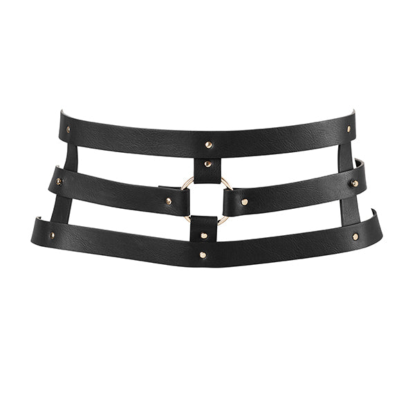 Bijoux Indiscrets - Maze Wide Belt Zwart