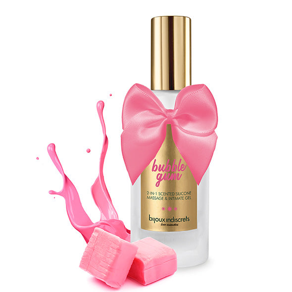 Bijoux Indiscrets - Bubblegum 2 in 1 Silicone Massage &amp; Intimate Gel