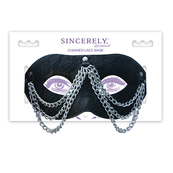 Sportblätter - Sincerely Chained Lace Mask