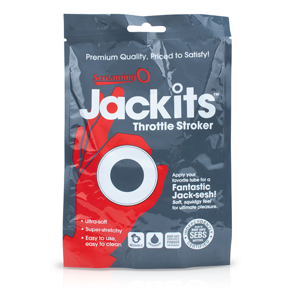 The Screaming O - Jackits Throttle Stroker Semi Transparent