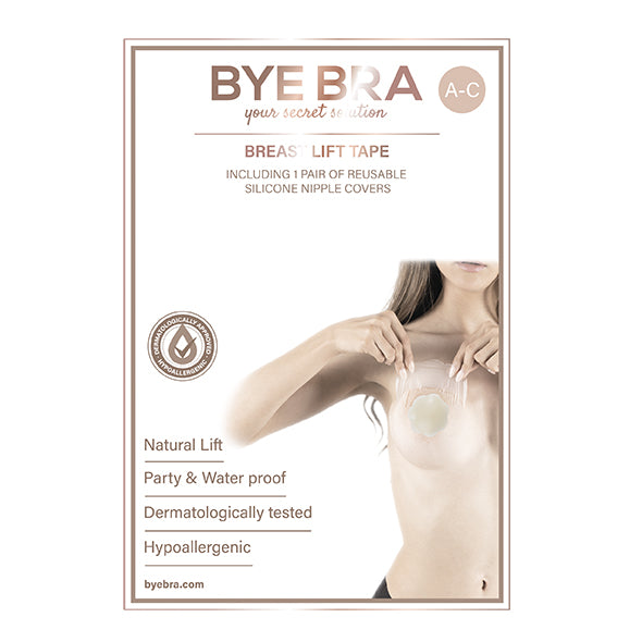 Bye Bra - Lifting des seins et couvre-tétons en silicone AC 4 paires