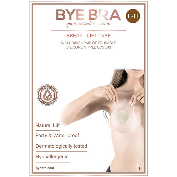 Bye Bra - Lifting des seins et couvre-tétons en tissu FH 3 paires