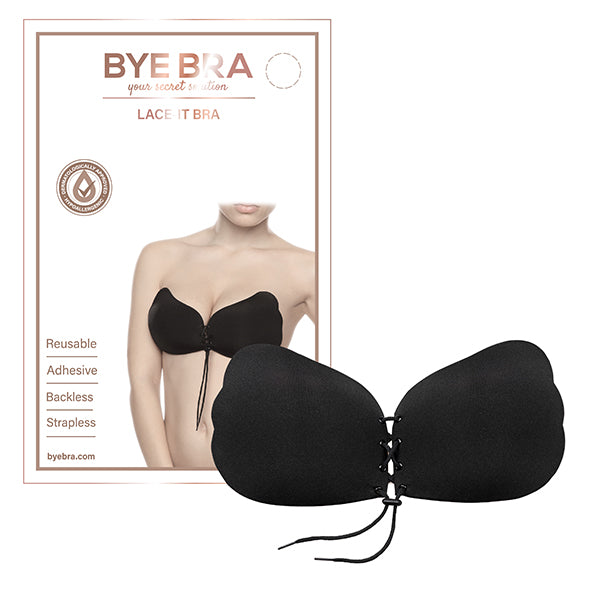 Bye Bra - Lace-It Bra Bonnet C Noir